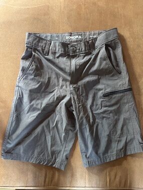 Sonoma brown Cargo Shorts with Zip Pocket